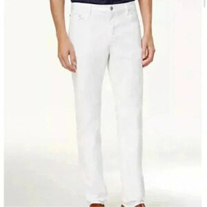 🌈 6/$60, Michael Kors Parker Slim Fit Jeans, White, Size 32/32